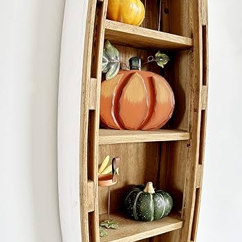 Amazon.com: Morning View 47 Inch Wood Boat Shelf Decor Nautical