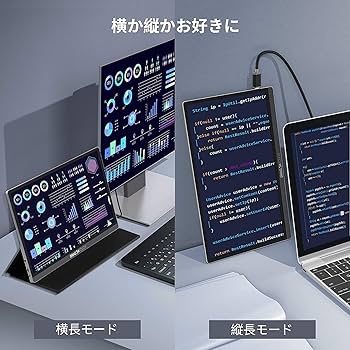 Amazon.co.jp: Dragon Touch モバイルモニター 4K 15.6インチIPS液晶
