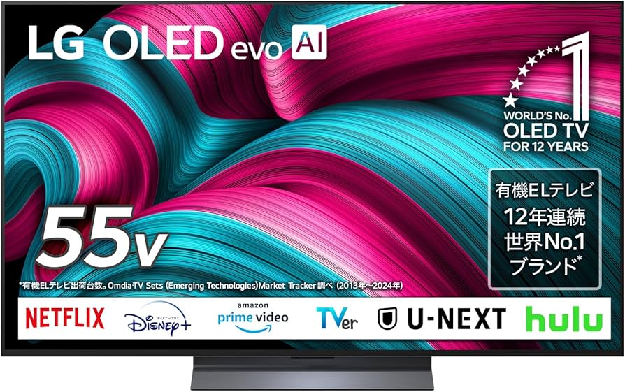 Amazon | LG 有機EL テレビ 55V型 4Kチューナー内蔵 OLED55C5PJA