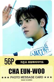 Amazon.co.jp: チャウヌ グッズ フォトメッセージカード 56枚 トレカ