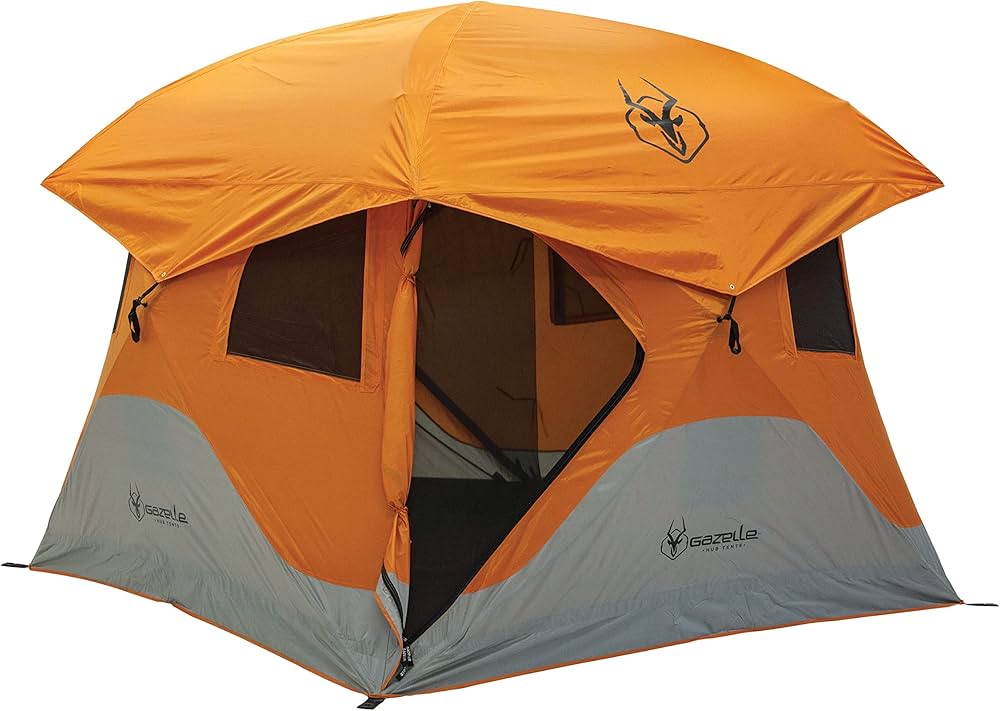 Amazon.co.jp: Gazelle Tents™ T4 ハブテント 90秒簡単設営 防水 UV