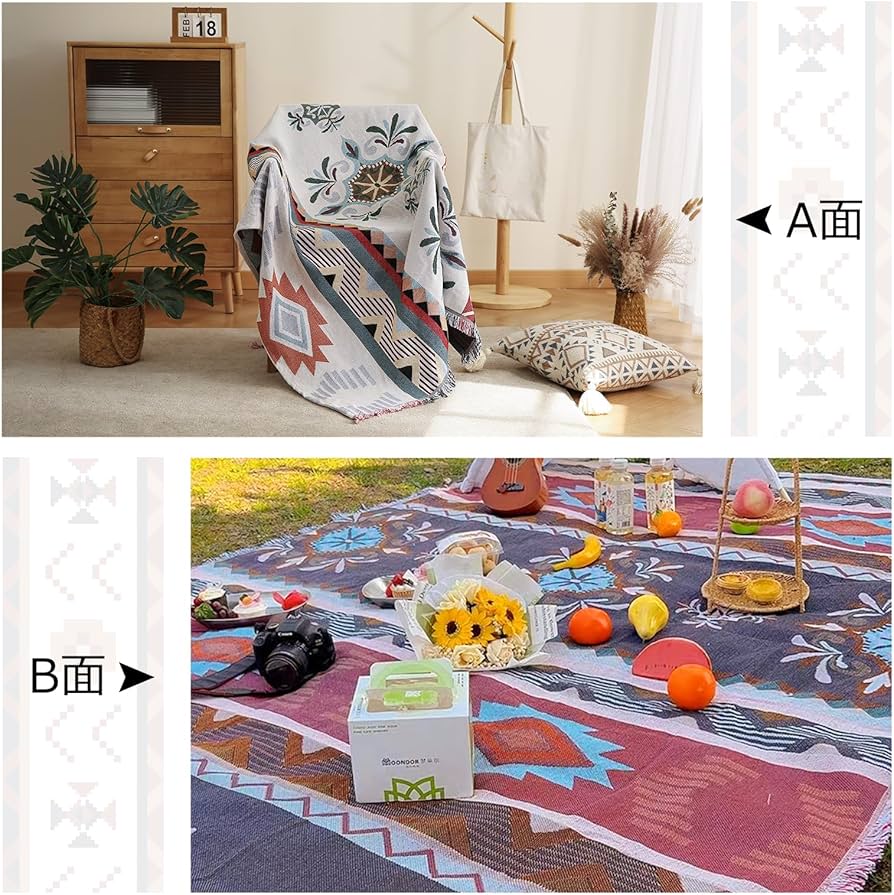 Amazon｜CHOZAN マルチカバー ソファーカバー 北欧 リバーシブル 多