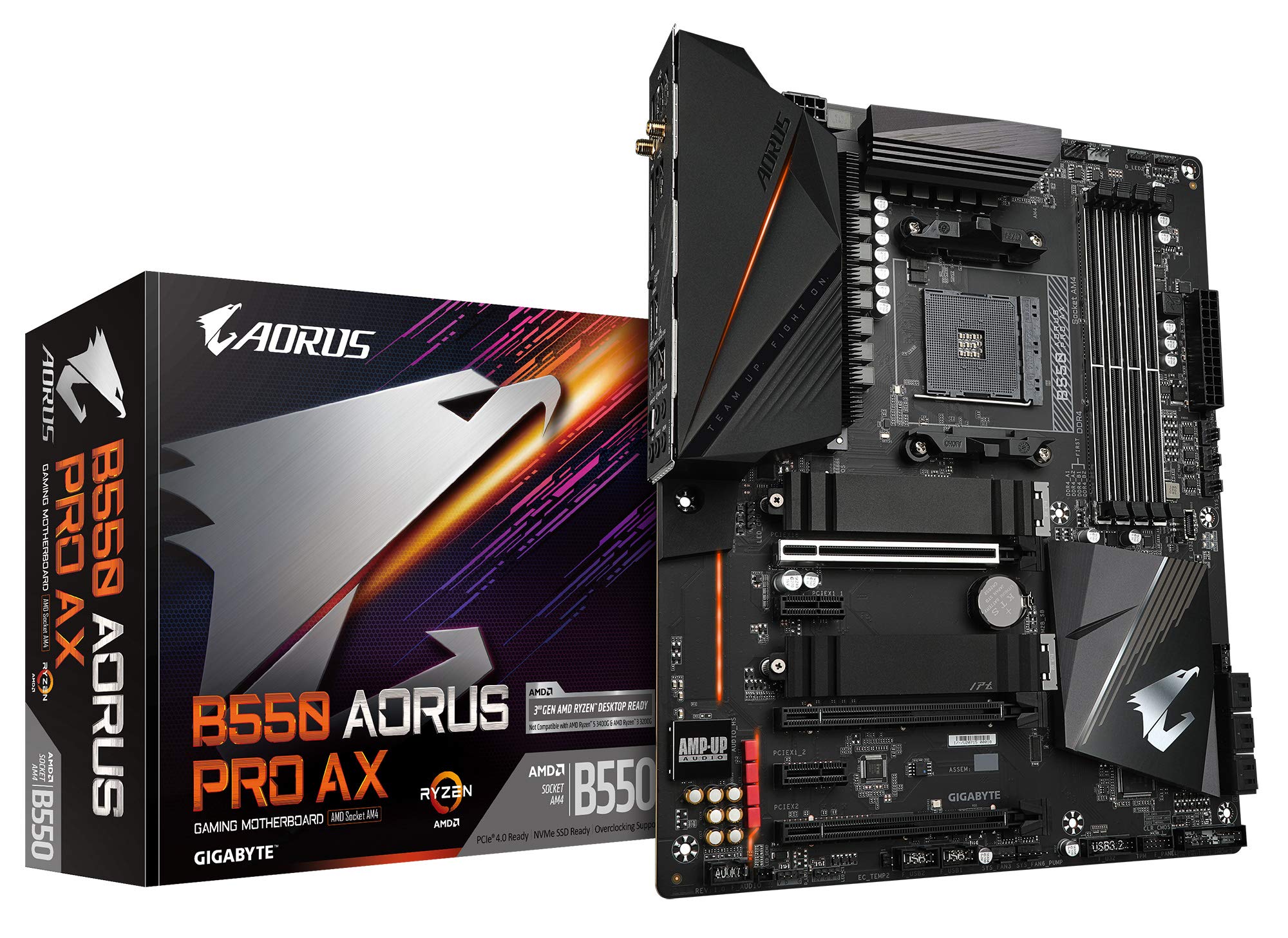 Amazon | 日本ギガバイト B550 AORUS PRO AX マザーボード ATX [AMD