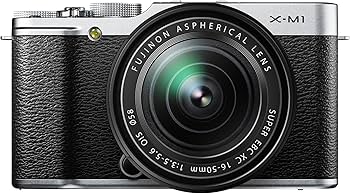 Amazon | FUJIFILM ミラーレス一眼 レンズキット シルバー F X-M1S
