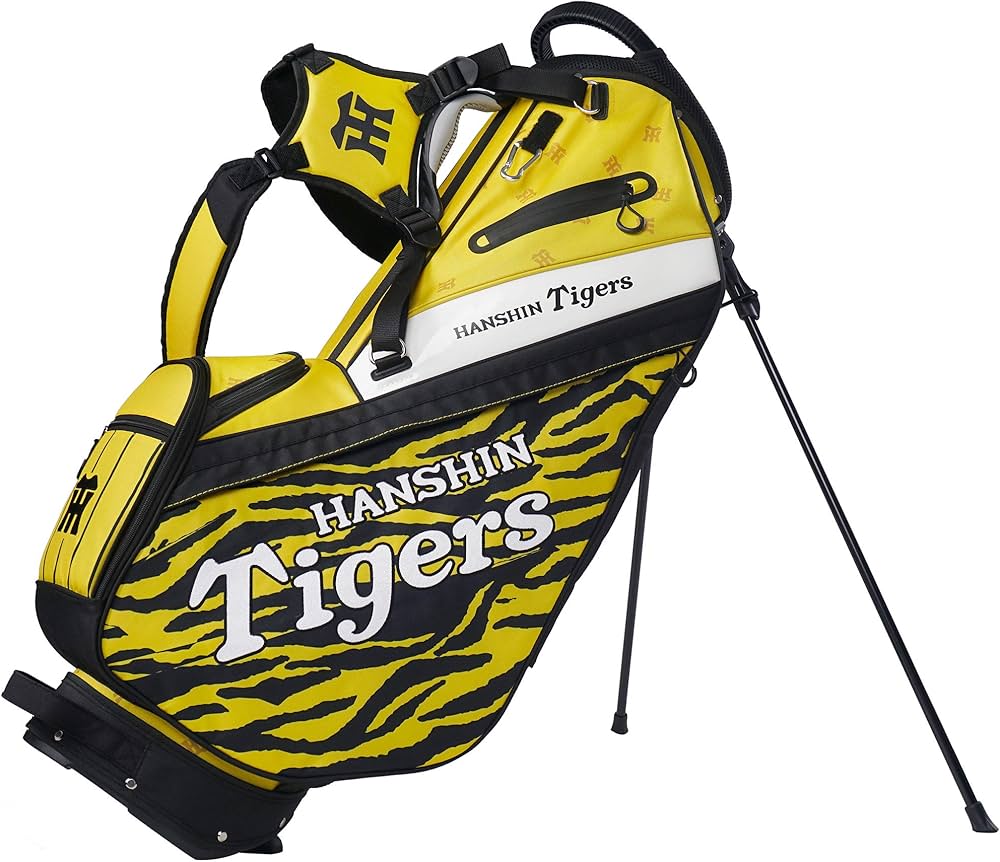 Amazon | レザックス キャディバッグ 阪神タイガース 9.5型スタンド