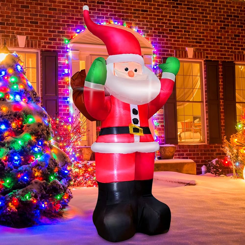 Amazon.co.jp: クリスマス インフレータブル 6フィート サンタクロース