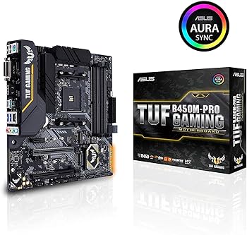 Amazon | ASUS AMD B450 搭載 AM4 対応 マザーボード TUF B450M-PRO