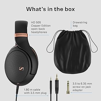 Amazon.co.jp: Sennheiser HD 505 Headphone - 透明感のあるクリアな