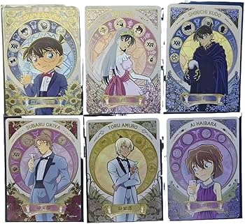 Amazon.co.jp: POKEI 名探偵コナン XRカード 工藤新一 毛利蘭 安室透