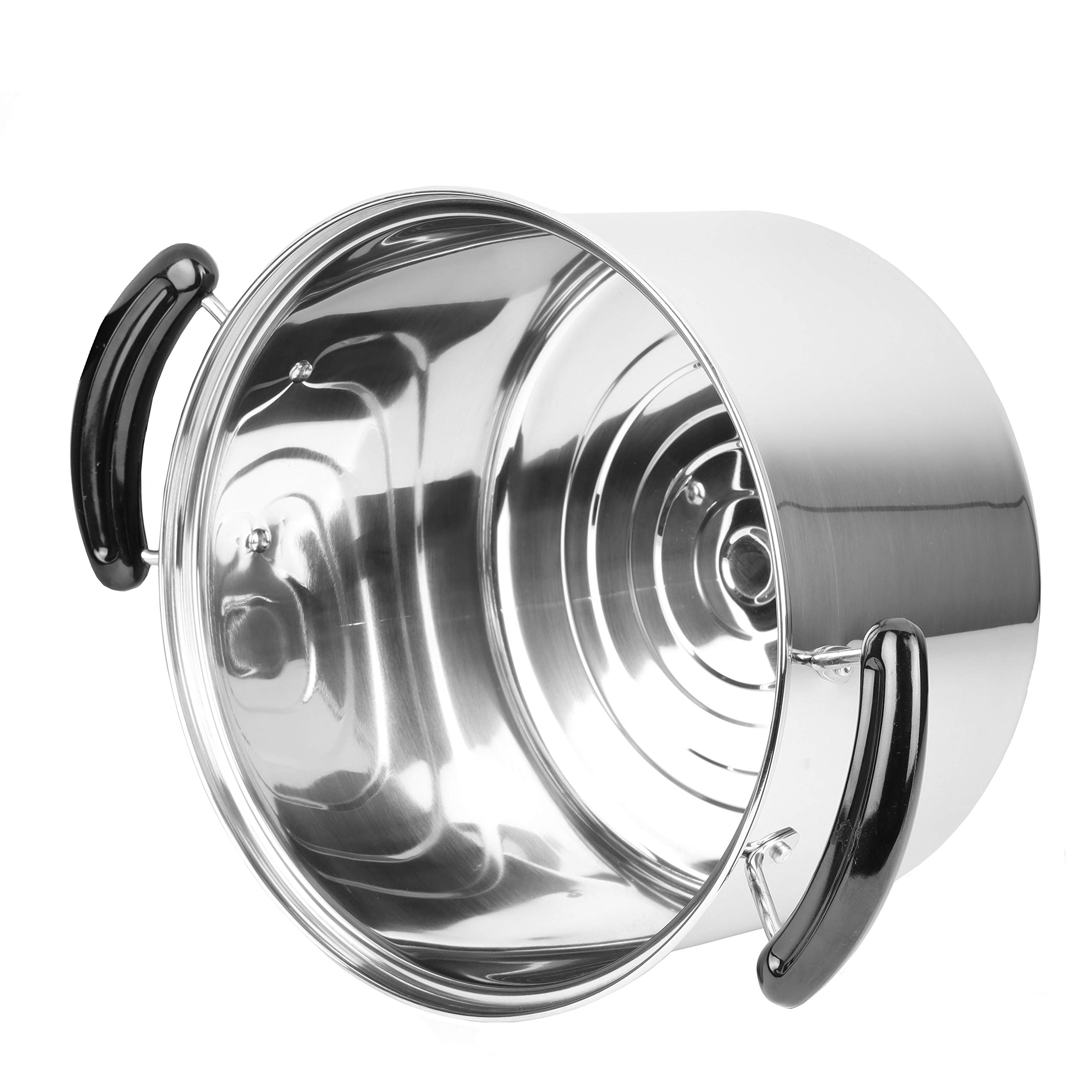 Amazon｜パール金属 両手鍋 蒸し鍋 兼用鍋 26cm ガラス鍋蓋付 IH対応