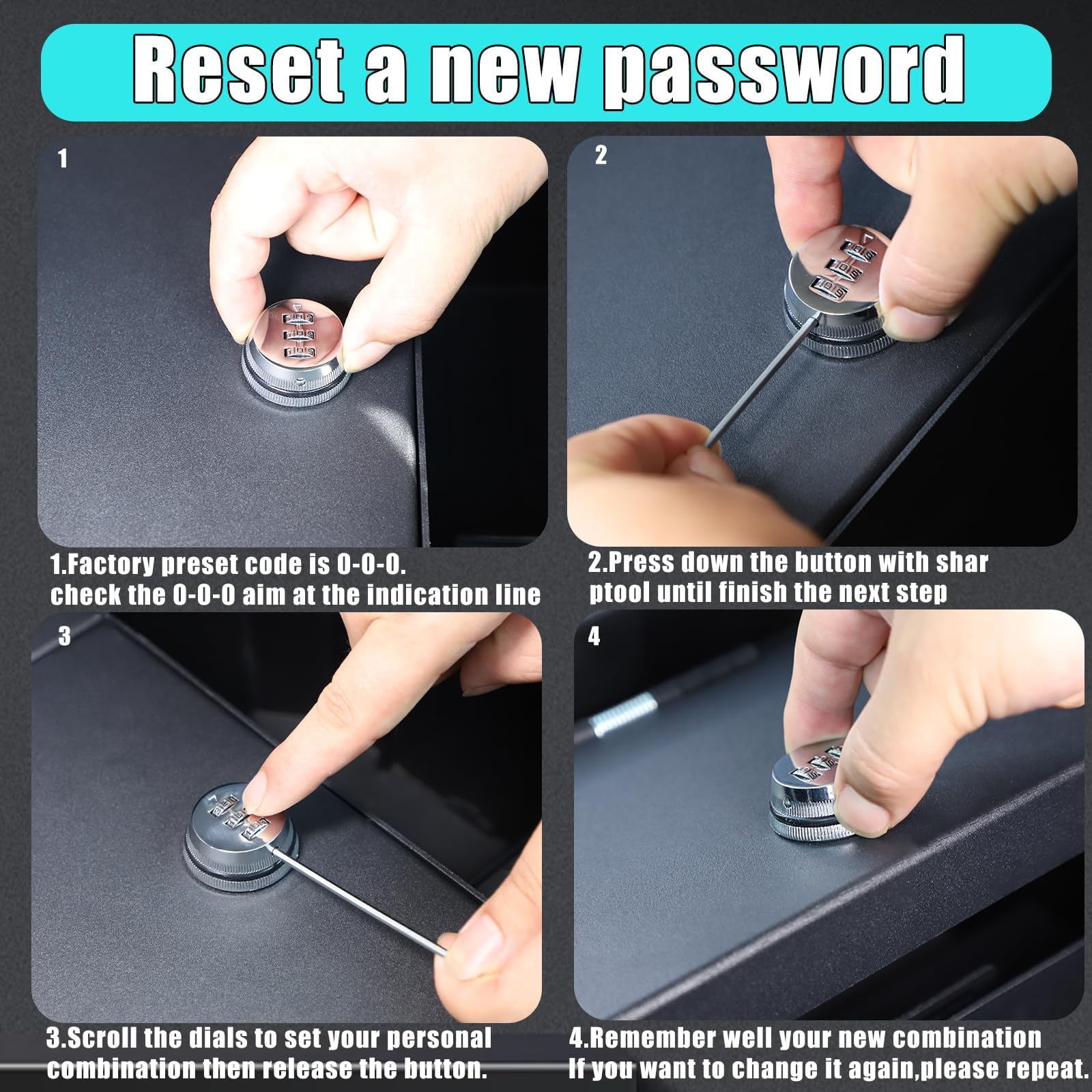 Amazon.com: Center Console Safe Box Compatible with Toyot@ Land