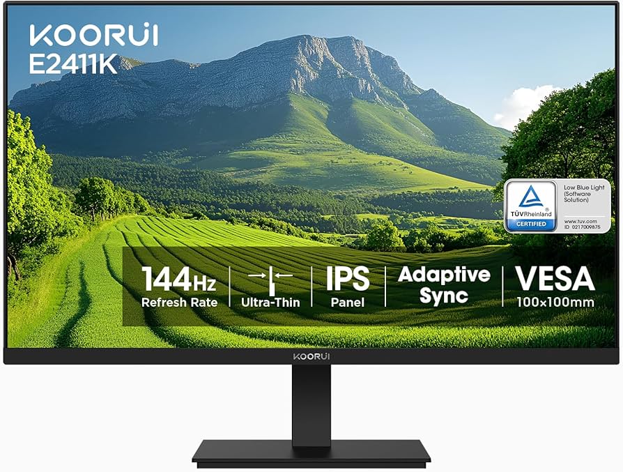 Amazon.com: KOORUI 23.8 Inch 100Hz Computer Monitor Full HD 1920 x