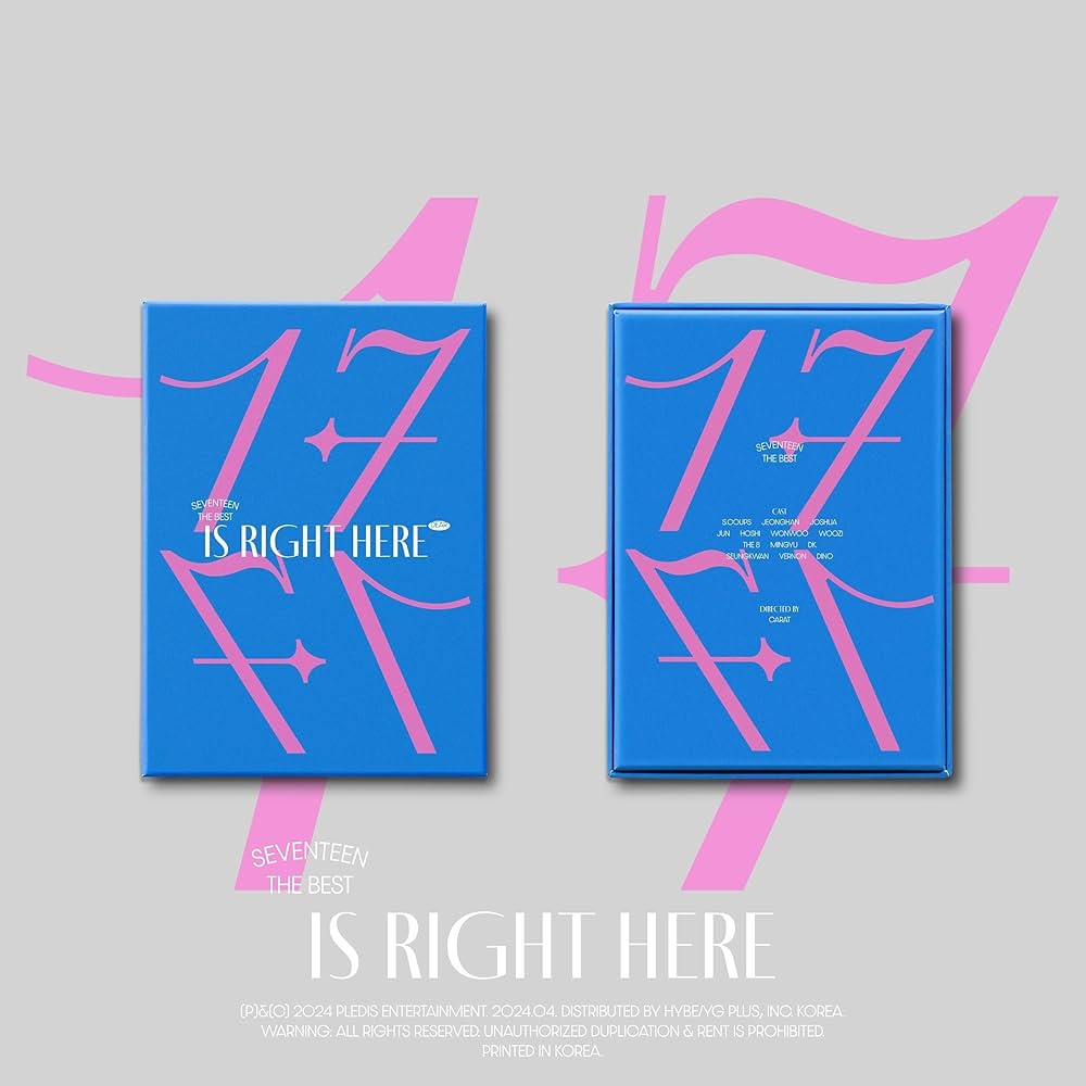SEVENTEEN - SEVENTEEN BEST ALBUM '17 IS RIGHT HERE'[DEAR Ver