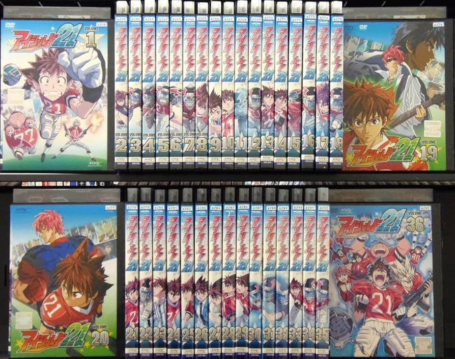 Amazon.co.jp: アイシールド21 [レンタル落ち] 全36巻セット