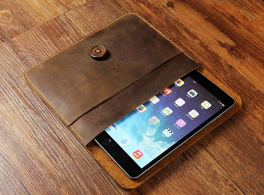 Amazon.co.jp: カスタマイズ ビンテージ アイパットミニ レザーケース