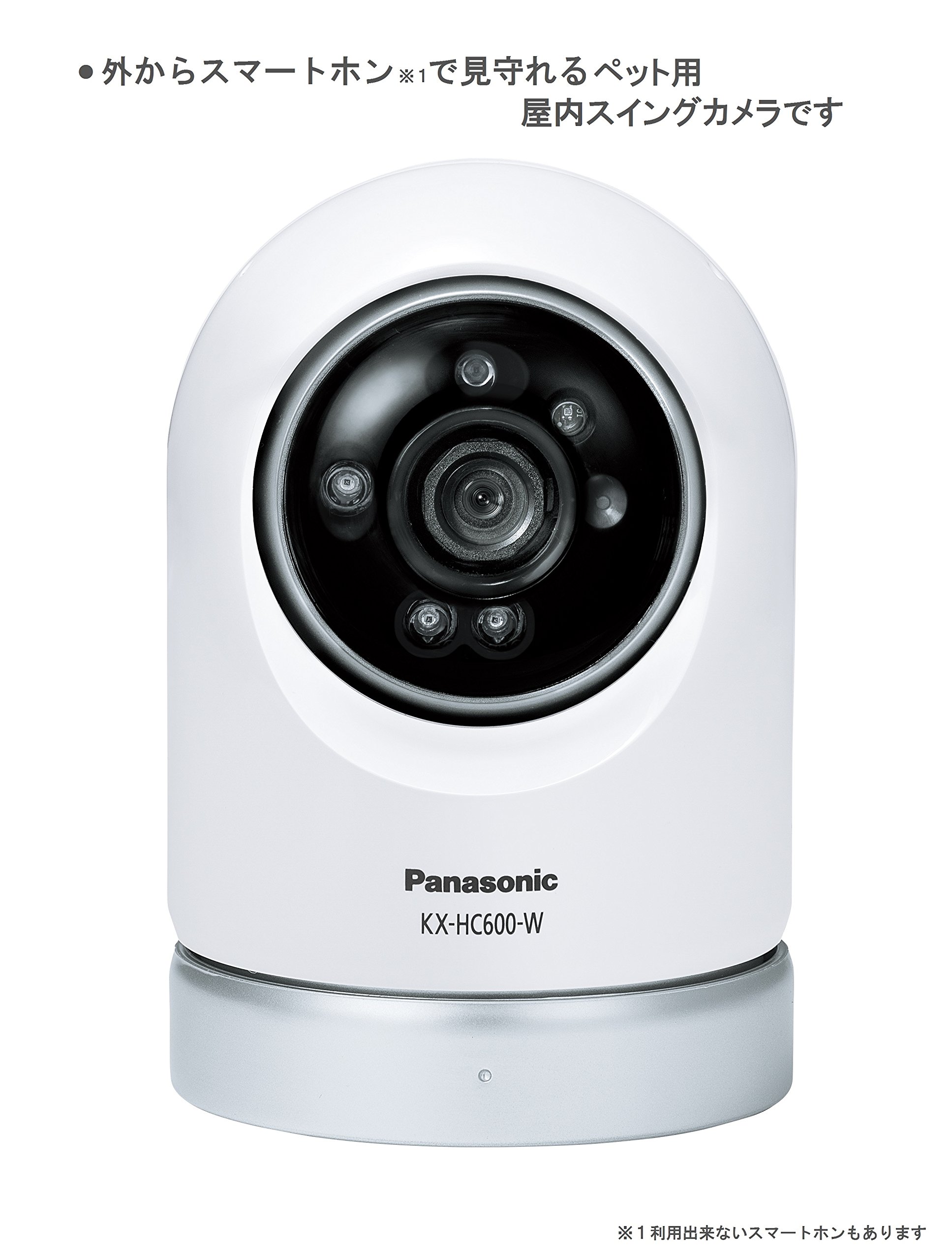 Amazon.co.jp: パナソニック 屋内スイングカメラ KX-HC600-W : 家電