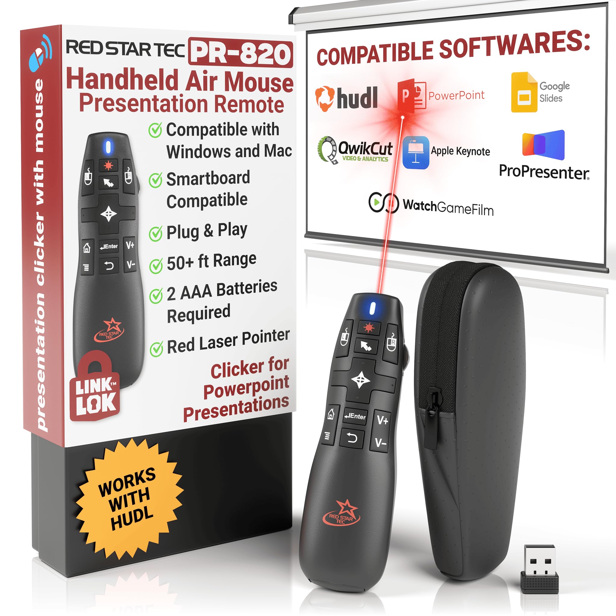 Amazon.com: PR-820 Presentation Clicker for Mac – Smartboard