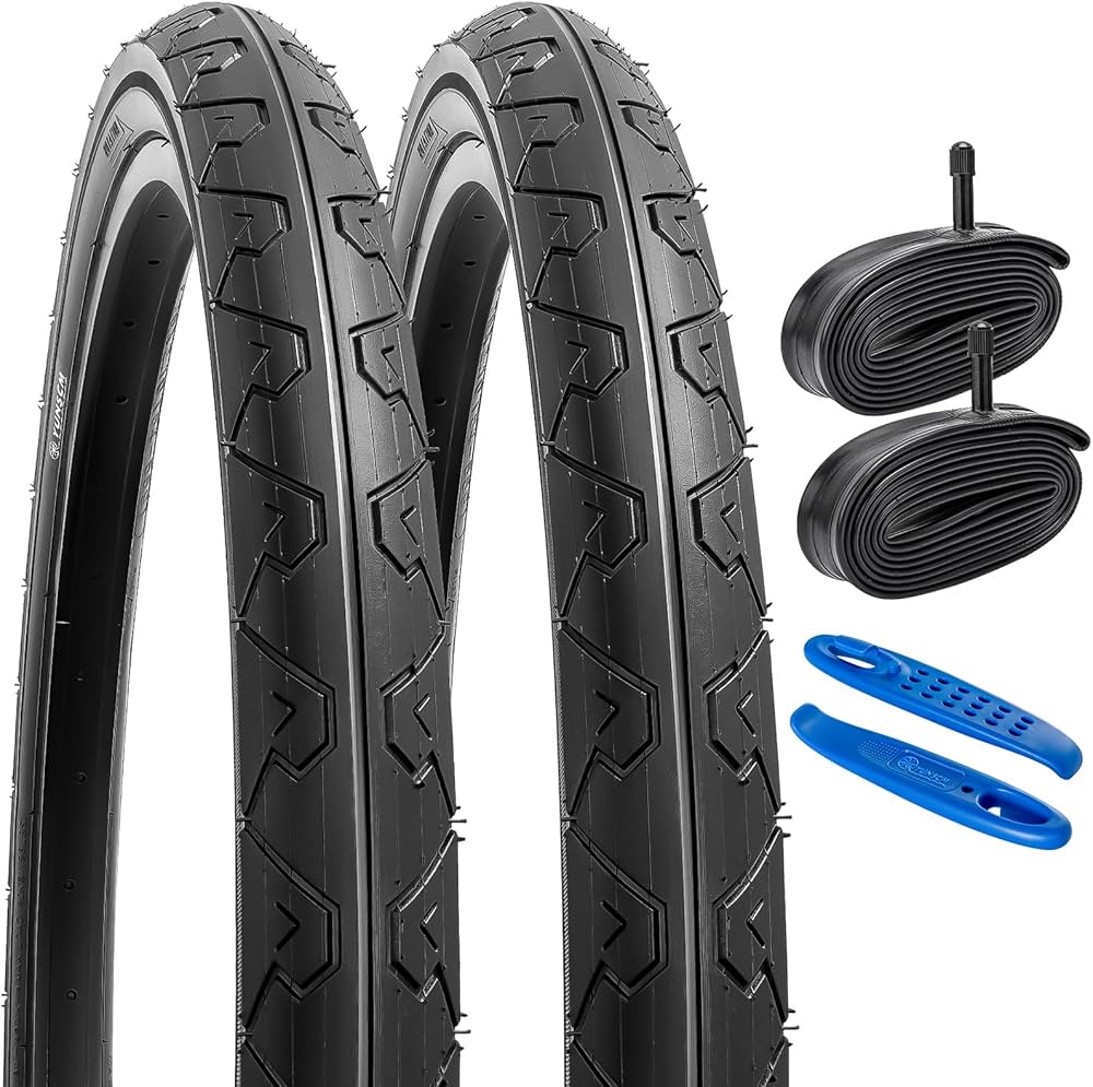 Amazon | YunSCM 2本セット,26 2.1 タイヤ,26x2.1 54-559自転車タイヤ+