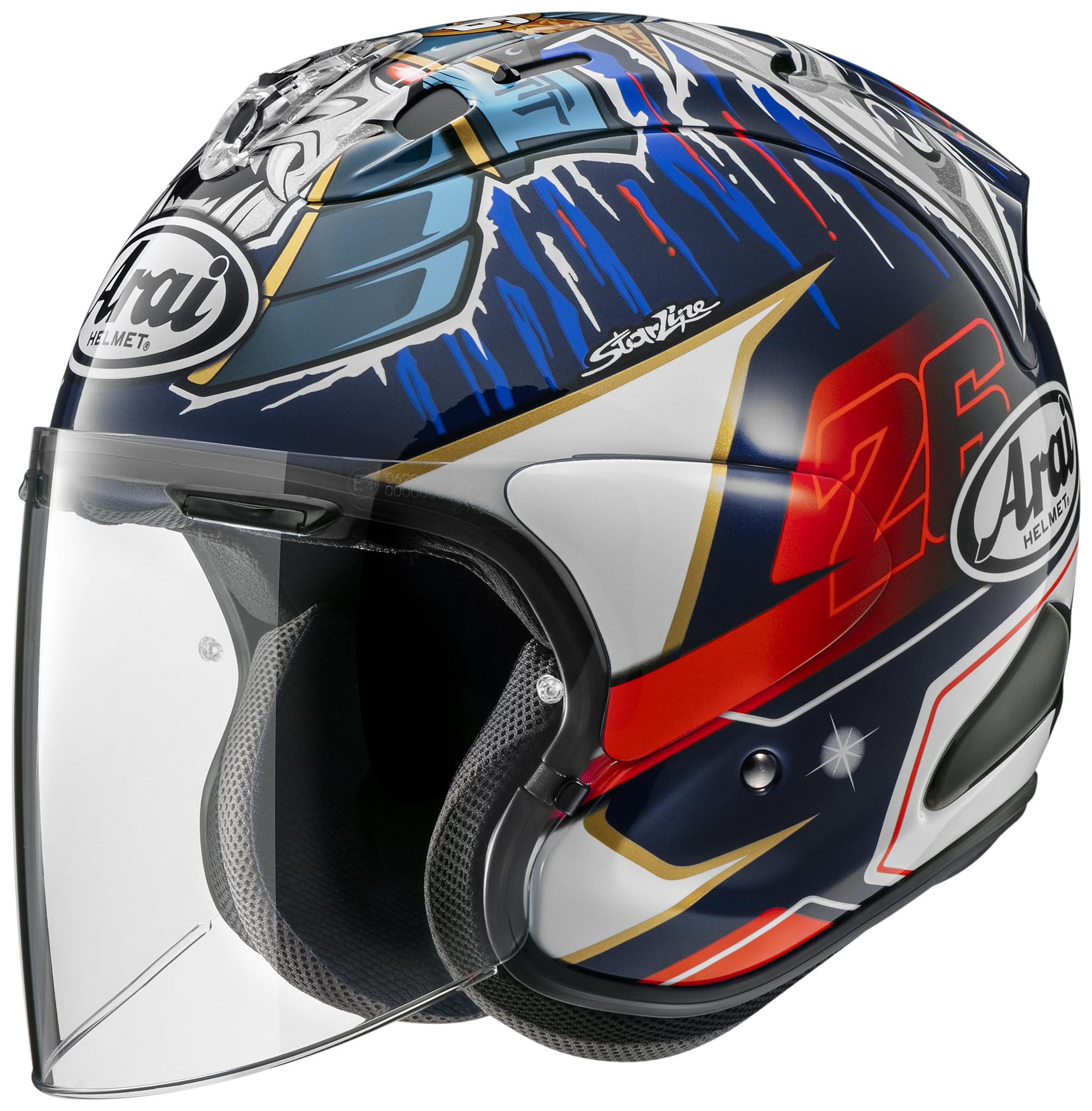Amazon | アライ(Arai) バイクヘルメット ジェット VZ-Ram PEDROSA