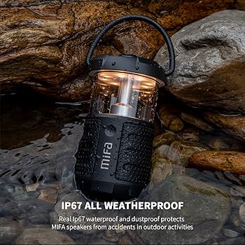 Amazon.co.jp: MIFA WildCamping Bluetoothスピーカー LED ランタン