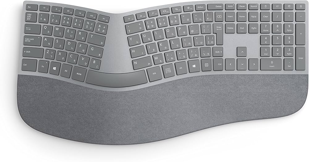 Amazon.co.jp: Surface Ergonomic 無線キーボード (日本語キー配列