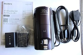 Amazon | SONY HDビデオカメラ Handycam HDR-CX670 ボルドーブラウン