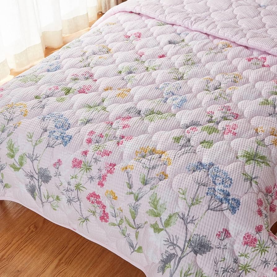 Amazon｜大津毛織 Otsukeori やわらか・爽やか 綿混リップル キルト