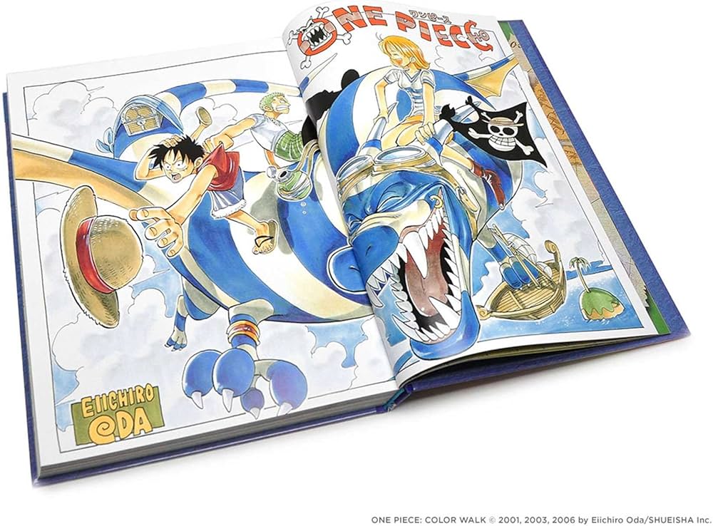 Amazon.com: One Piece Color Walk Compendium: East Blue to Skypiea