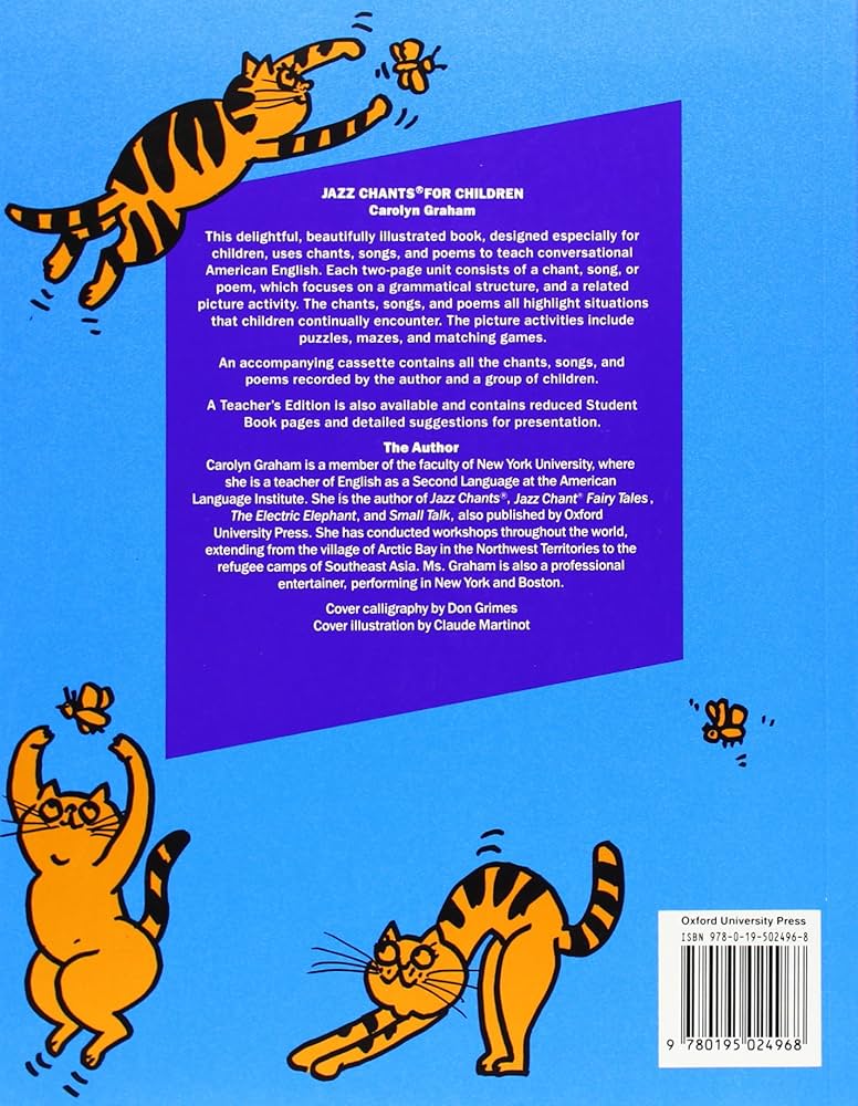 Amazon.com: Jazz Chants for Children: Student Book: 9780195024968