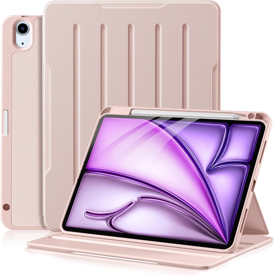 Amazon.co.jp: Maledan 対応iPad air 11インチ ケース 2024 四段階角度