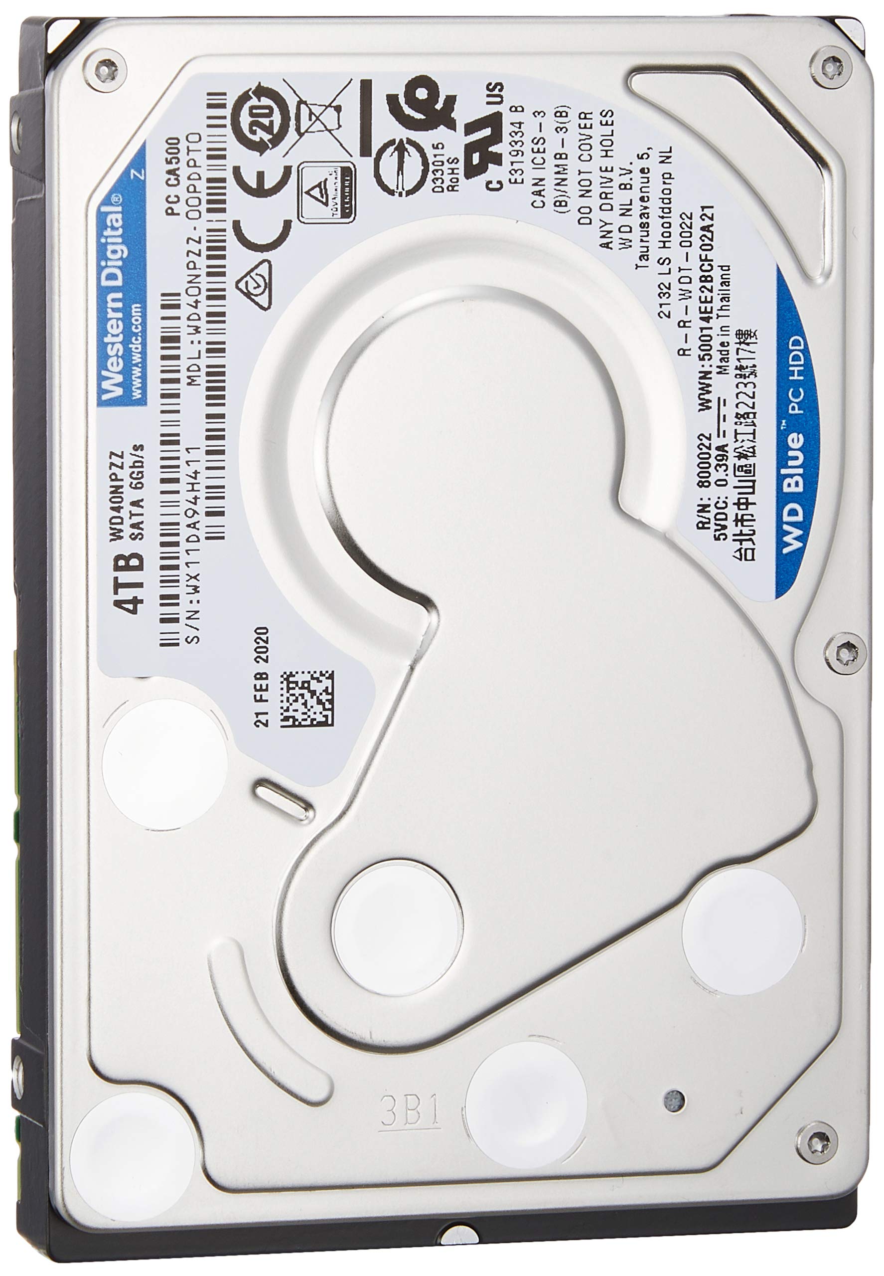 Amazon | Western Digital HDD 4TB WD Blue PC 2.5インチ 内蔵HDD