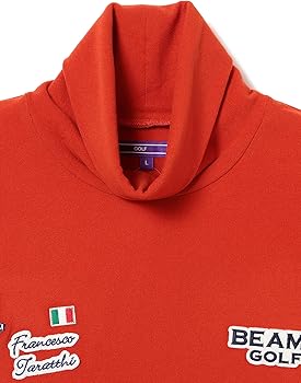 Amazon | [ビームスゴルフ] カットソー タートル ハイネック PURPLE