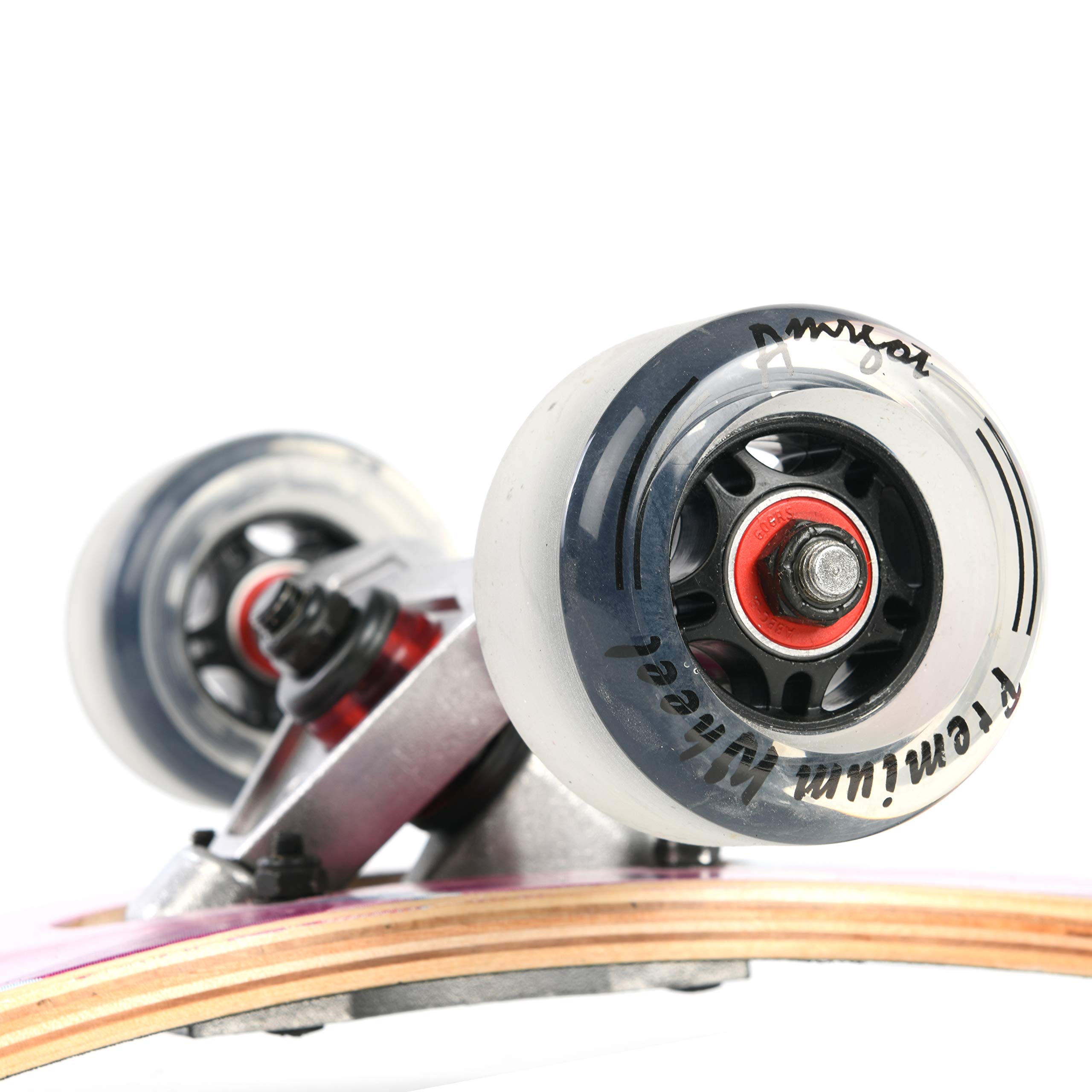 Amazon.co.jp: Amrgotロングボードスケートボード42インチデッキ