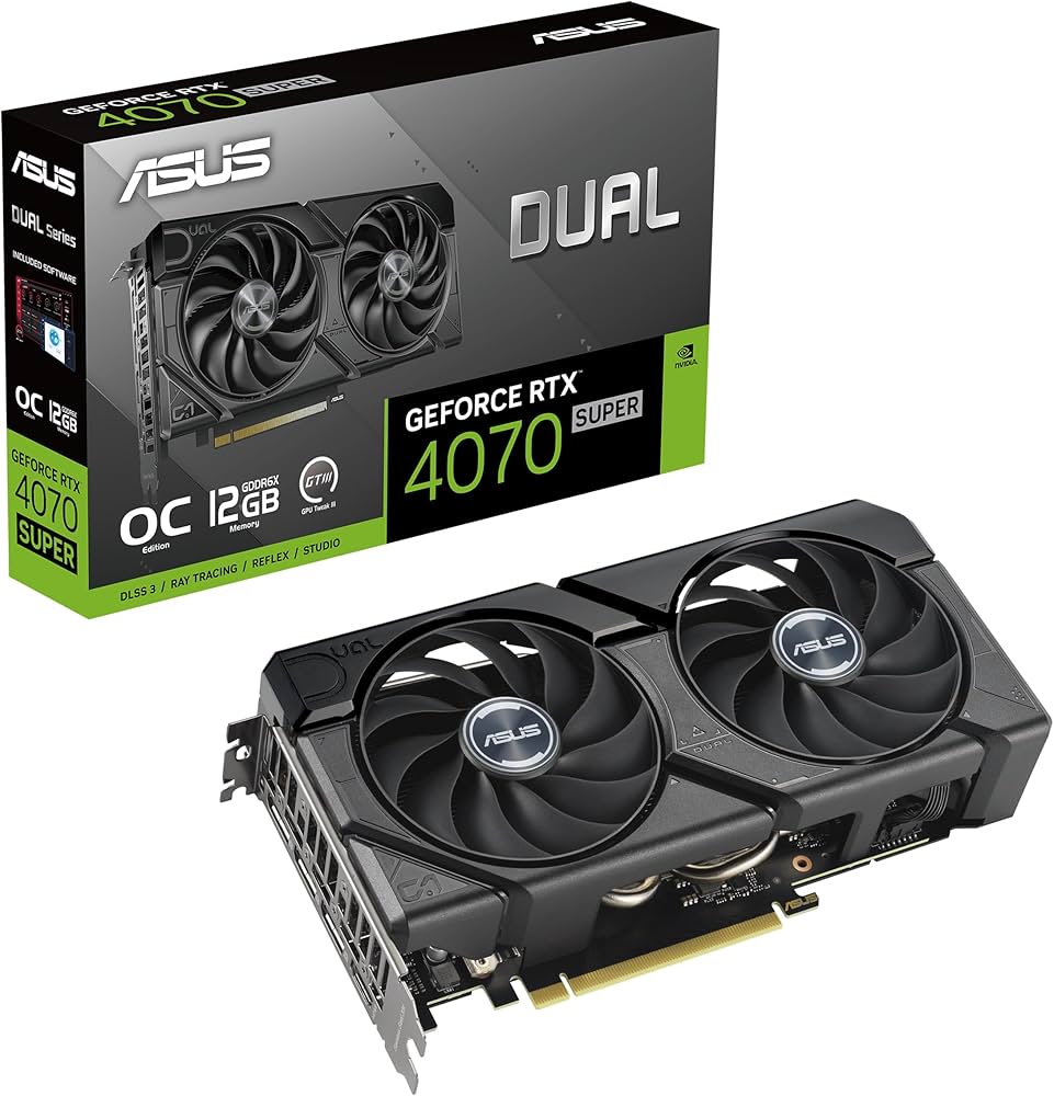 Amazon | ASUS Dual GeForce RTX™ 4070 Super EVO OCエディション 12GB