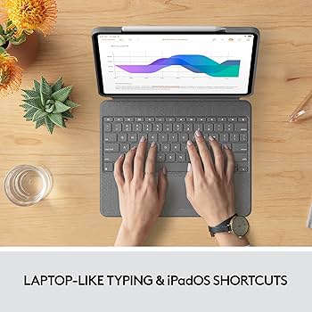 Amazon.com: Logitech Combo Touch iPad Pro 12.9-inch (5th, 6th gen