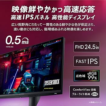Amazon.co.jp: Dell AW2523HF 24.5インチ Alienware ゲーミング