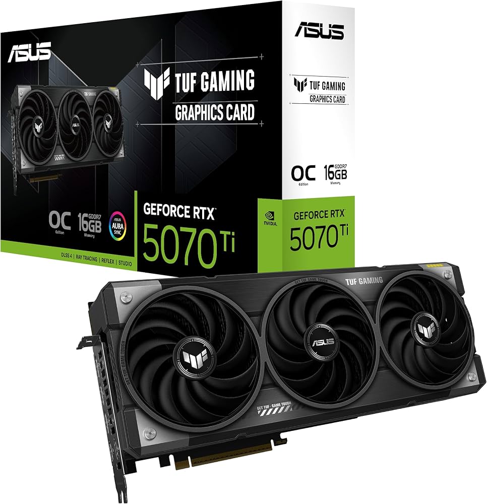 Amazon | ASUS TUF GeForce RTX 5070 Ti 16GB GDDR7 OCエディション
