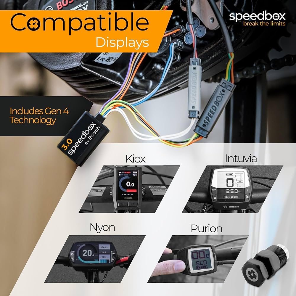 Amazon | SpeedBox 3.0 対応 Bosch / Eバイク用チューニングキット