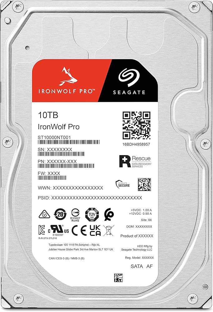 Amazon | Seagate IronWolf Pro 10TB Enterprise NAS 内蔵HDD - CMR