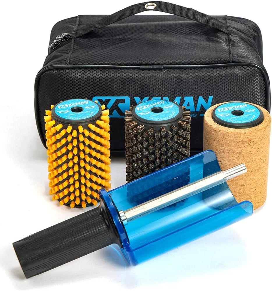 Amazon.co.jp: XCMAN スノーボード用ナイロン、ブロンズ、コルク、馬毛