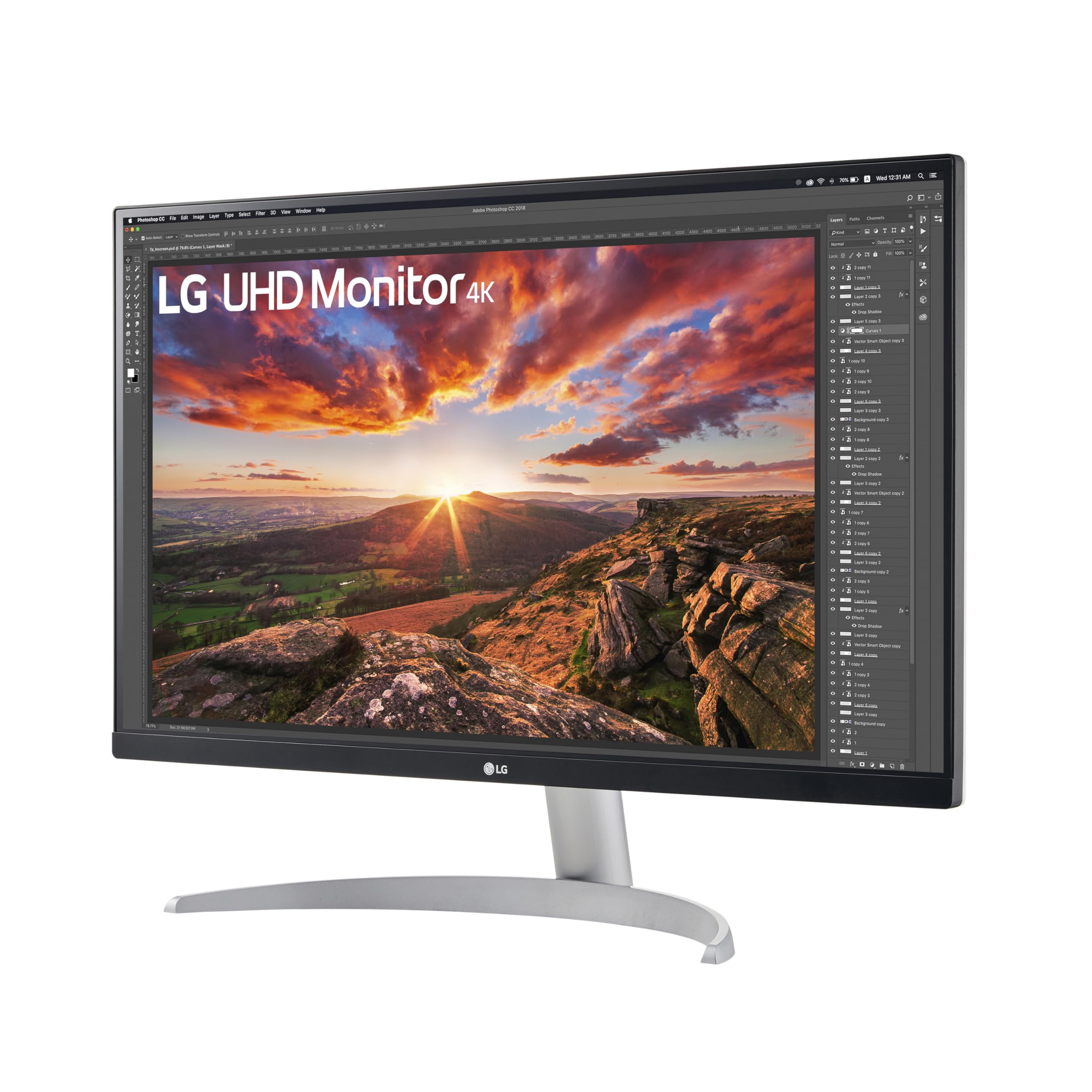 Amazon.com: LG 27UP600-W 27-inch Ultrafine 4K UHD (3840x2160) IPS