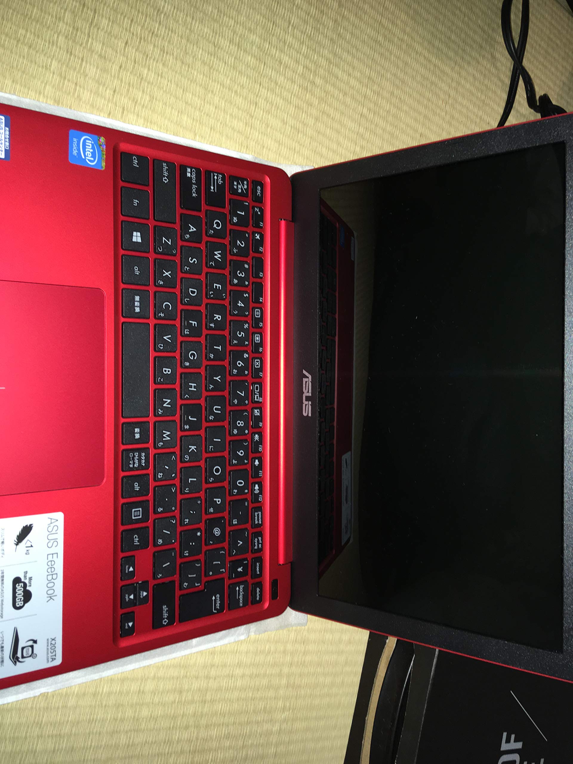 Amazon.co.jp: ASUS ノートブック X205TA レッド (WIN8.1 BING-32B