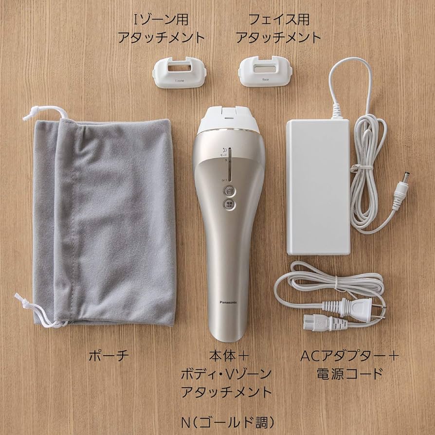 Amazon | パナソニック 光美容器 光エステ ボディ&フェイス用 ハイ