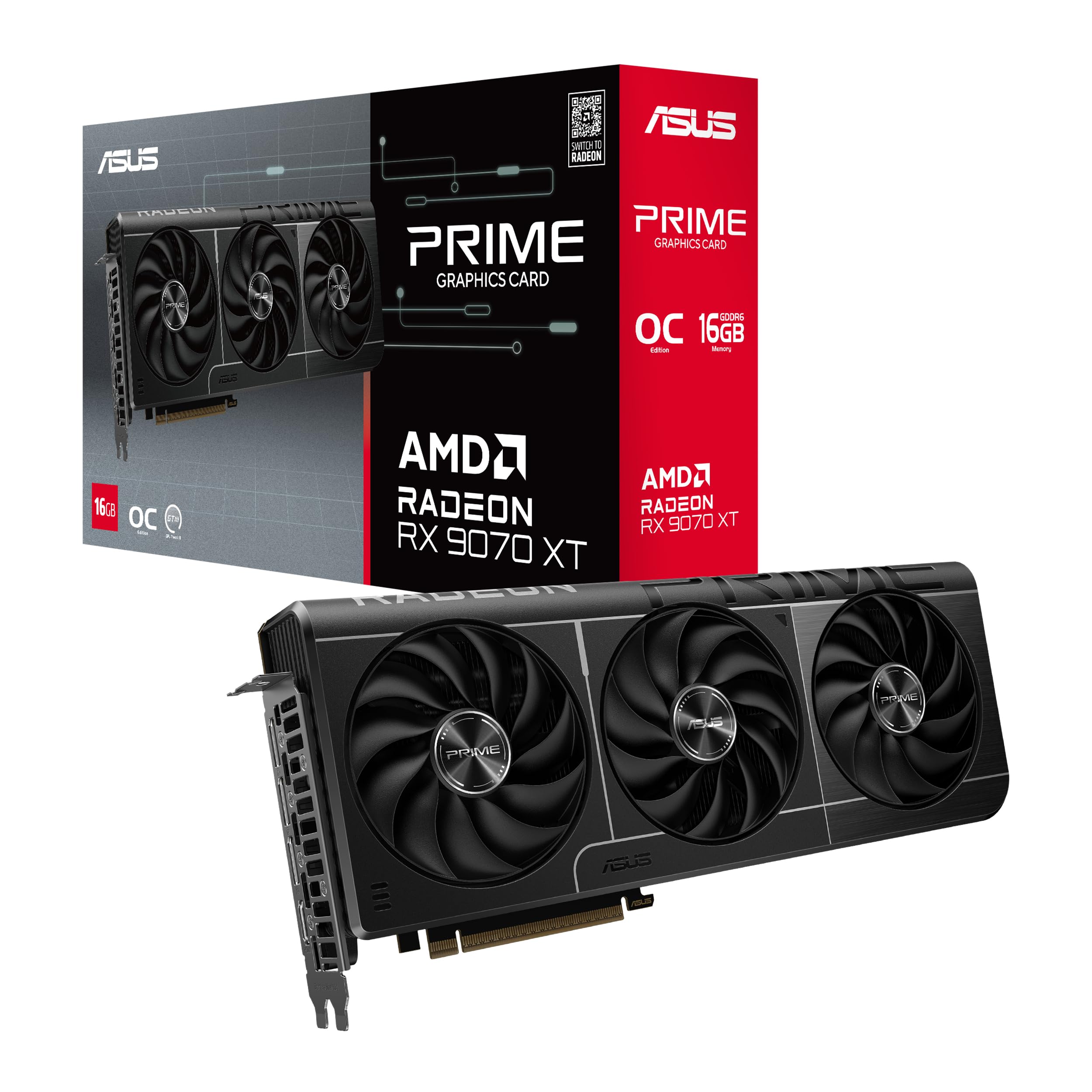 Amazon | ASUS AMD Radeon RX9070XT 搭載 ビデオカード PCIe 5.0 16GB
