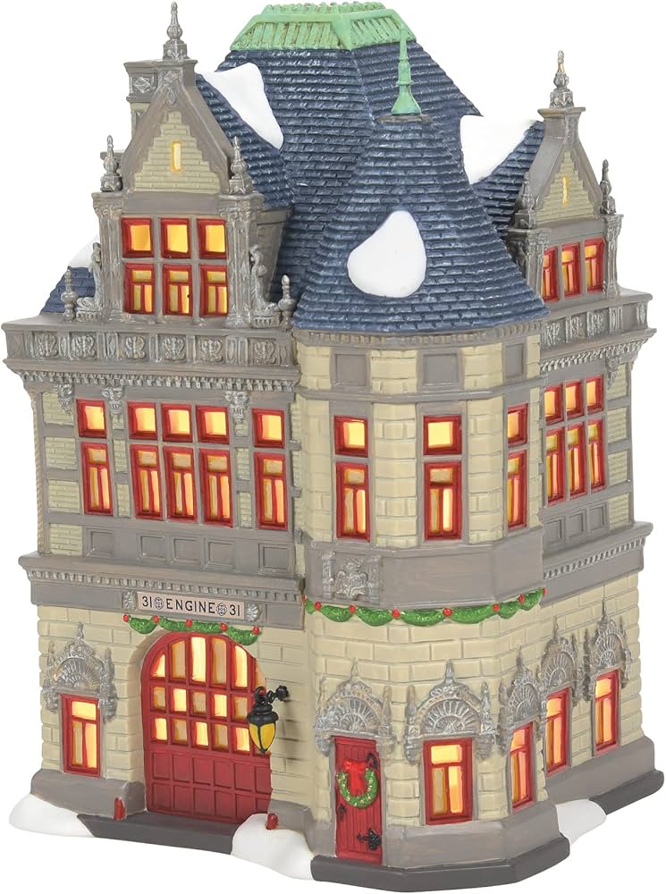 Amazon.com: Department 56 Christmas in The City Village Engine
