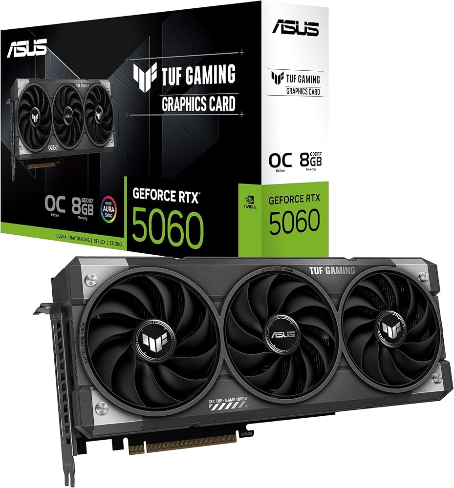 Amazon | ASUS TUF Gaming GeForce RTX 5060 8GB GDDR7 OCエディション