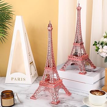 Amazon.co.jp: Therwen エッフェル塔 メタル パリ エッフェル塔 置物