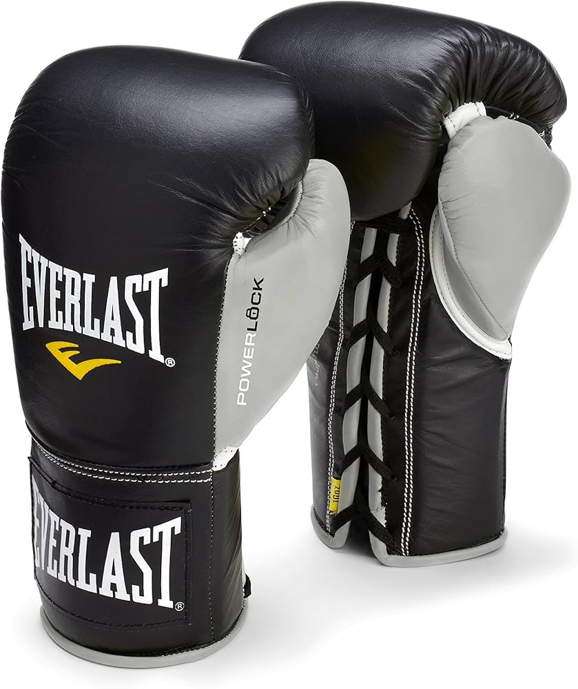 Amazon | Everlast PowerLock Pro Fight Gloves 10Ozlxl blk/Gry