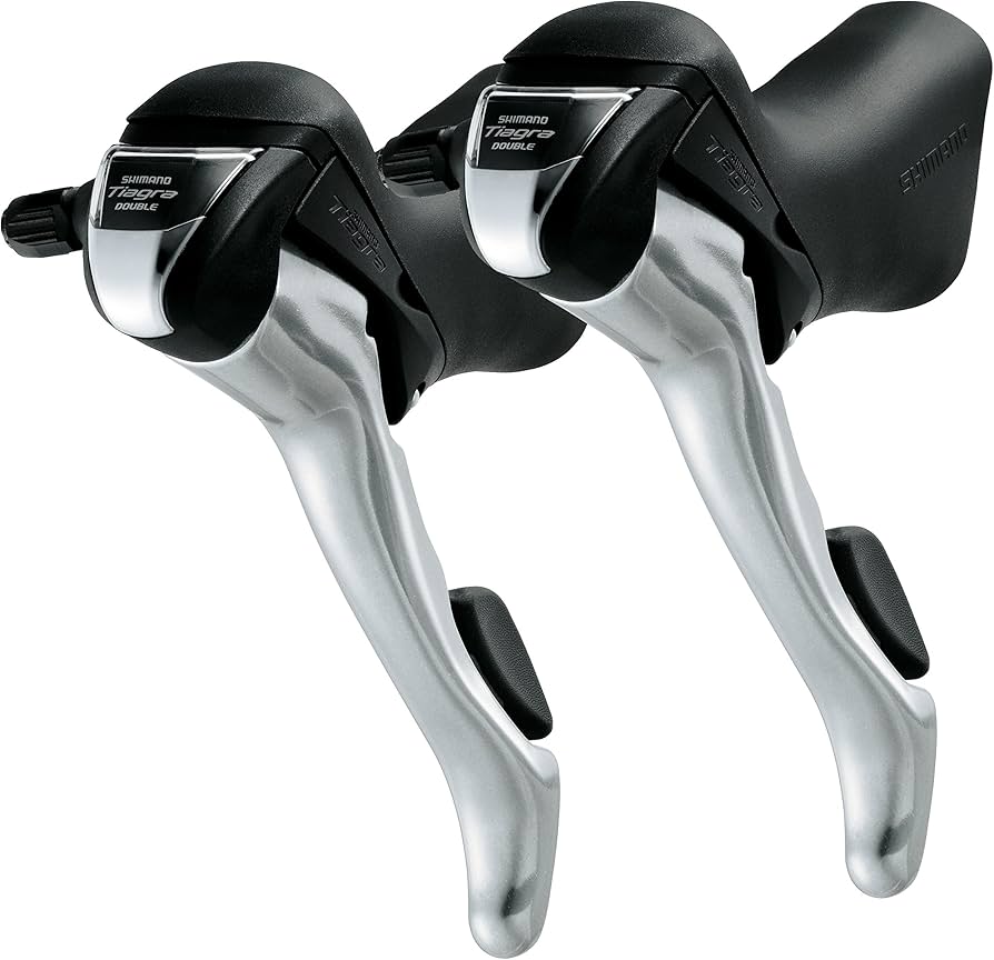 SHIMANO Tiagra ST-4600 Shift/Brake Lever Pair 2 x 10 Black/Grey