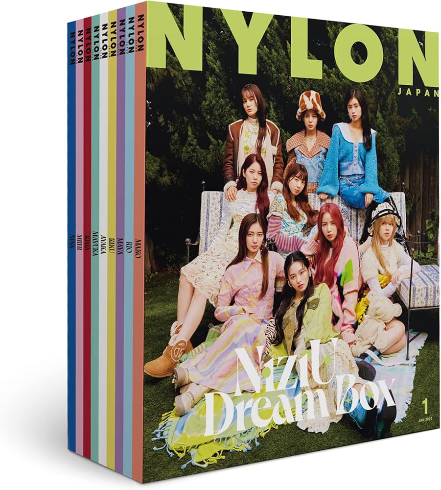 Amazon.co.jp: NYLON JAPAN 2022年 1月号スペシャルエディション NiziU